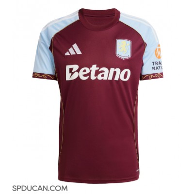 Muški Nogometni Dres Aston Villa Jadon Sancho #19 Domaci 2025-26 Kratak Rukav Muški Nogometni Dres Aston Villa Jadon Sancho #19 Domaci 2025-26 Kratak Rukav